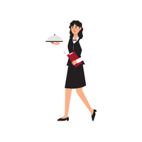Jobs and Profession Names | Waiter/Waitress in English