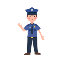 Jobs and Profession Names | Police Officer in English