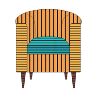 Different Types of Chairs |Barrel chair in English