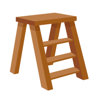 Ladder chair in English