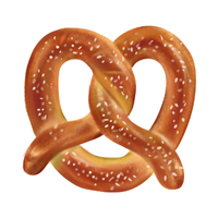 Pretzel in English