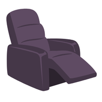 Different Types of Chairs |Reclining armchair in English