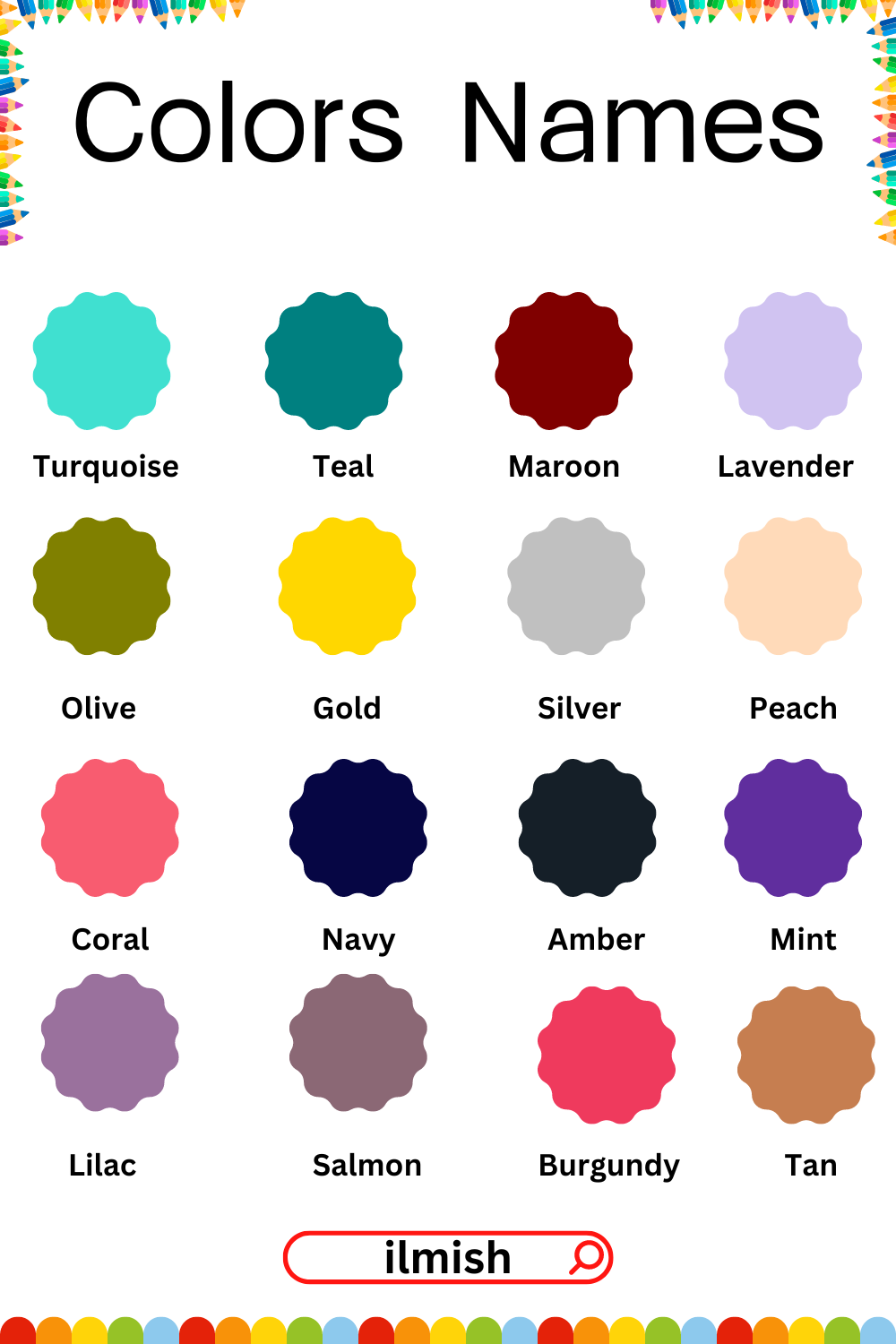 Colors Names in English