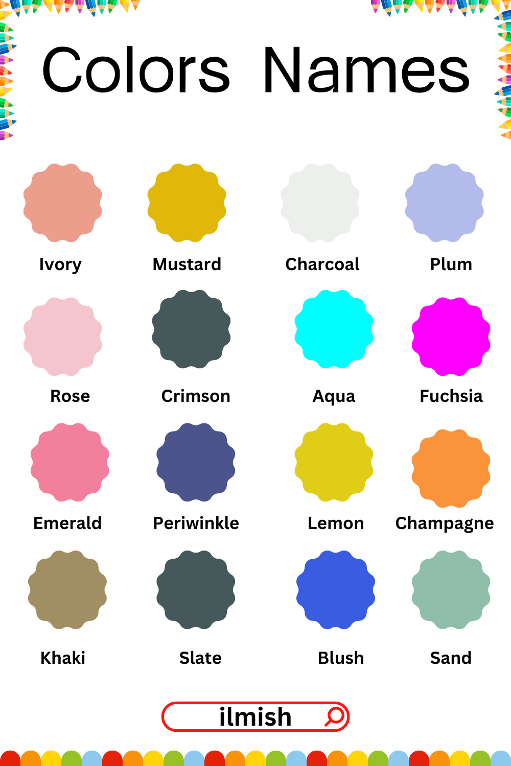 Colors Names in English