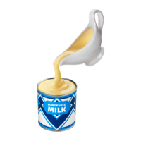 Condensed milk in English