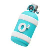 Oxygen Cylinder in English