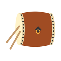 Musical Instruments Names | Taiko Drum in English