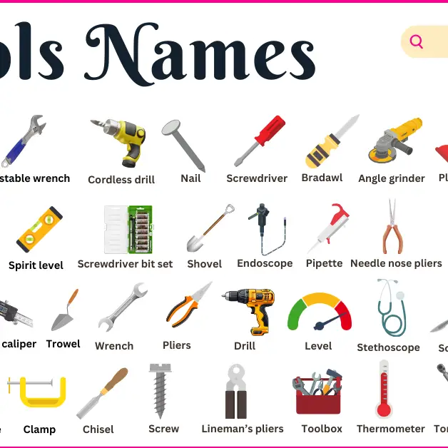 Digging tools list hotsell