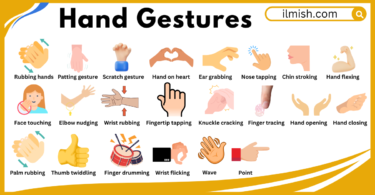 80 Hand gestures names in English with their Pictures