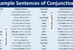 Example Sentences of Conjunctions in English with Pictures