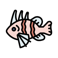 Lion | Fish with Names and Types