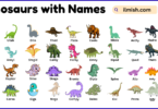List of Dinosaurs with Names and Types in English with Pictures