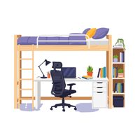 Loft Bed | Beds with Names and Types