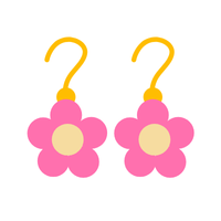 Disc | Earrings with Names and Types