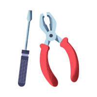 Line | Pliers with Names and Types