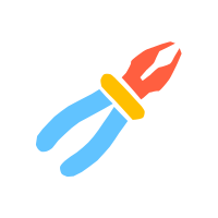 Mini | Pliers with Names and Types