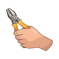 Short | Pliers with Names and Types