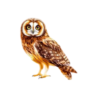 Short-eared | Owls with Names and Types