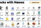 List of Locks with Names and Types in English with Pictures